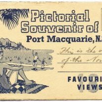 Postcard-Pictorial-Souvenir-of-Port-Macquarie--1930s
