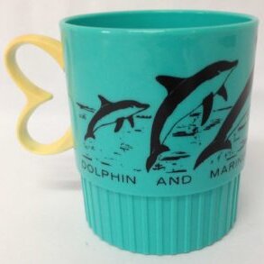 Souvenir-Mug-Dolphin-and-Marine-Park-1970s